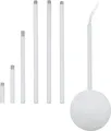 Produktbild: EGLO 92288, IP20, Spritzwassergeschützt, Weiß, Stahl, 120 mm, 1570 mm