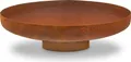 Produktbild: BBQ-Toro Feuerschale Ø 80 cm, Rostoptik, Outdoor Feuerstelle mit Standbein, Edelrost Brennkorb