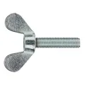 Produktbild: 20x DIN 316 Flügelschrauben M 10 x 50. runde Flügelform. Temperguss galv. verzin