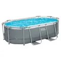 Produktbild: Steel Pro MAXTM Solo Pool ohne Zubehör 305 x 200 x 84 cm, grau, oval