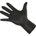 Produktbild: Kerbl Nitrilhandschuhe Long Black 300mm, 50 Stück, Grösse S (S) (42962811)