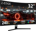 Produktbild: Z-Edge 32 Zoll Curved Gaming Monitor 240Hz 1ms MPRT Full HD LED Monitor, 16:9