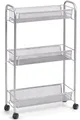 Produktbild: Zeller Present Rollwagen Mesh, mit drei Ablagekörbe, Höhe 70,5 cm