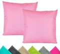 Produktbild: JACK Kissenbezüge 2er Set 40x40cm Outdoor Wasserfest, (2 Stück), 2x Kissenhülle, strapazierfähig, wasserabweisend, Innen & Außen