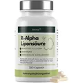 Produktbild: R-Alpha-Liponsäure 180 Kapseln, 300 mg, hohe Bioverfügbarkeit von EXVital