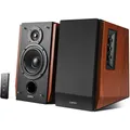Produktbild: Edifier R1700BT Bluetooth-Lautsprechersystem Infrarot-Fernbedienung Holzfarbe