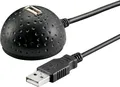 Produktbild: goobay USB 2.0 A Kabel 1,5 m schwarz, 1 St.