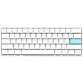 Produktbild: DUCKY One 2 Pro Mini weiß, LEDs RGB, Gateron YELLOW, USB, DE