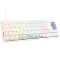 Produktbild: Ducky One 2 Pro Mini White Edition Gaming Tastatur, RGB LED - Gateron Yellow