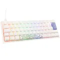 Produktbild: Ducky One 2 Pro Mini White Edition Gaming Tastatur, RGB LED - Gateron Yellow