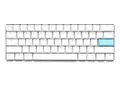 Produktbild: 4711281579876 Ducky One 2 Pro Mini White Edition Gaming Tastatur, RGB LED - Gate