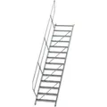 Produktbild: MUNK Treppe 45°  inkl. einen Handlauf, 800mm Stufenbreite, 14 Stufen