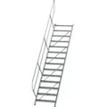 Produktbild: MUNK Aluminium-Treppe Stufen 45° 14 Stufen