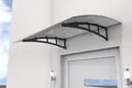 Produktbild: Gutta Vordach Haustürdach Pultvordach PT/PC 140 x 98 cm Anthrazit