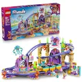 Produktbild: LEGO Friends Meerjungfrauen-Achterbahn - Interaktives Spielzeug mit 3 Wagen, Shop, 5 Minifiguren und Zubehör - Kinderzimmer Deko - Geschenkidee für Mädchen ab 8 Jahren - 42703