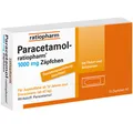 Produktbild: Paracetamol-ratiopharm® 1000 mg Zäpfchen