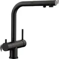 Produktbild: BLANCO GmbH + Co KG BLANCO FONTAS-S II Filter Armatur, Wasserhahn schwarz matt Hochdruck