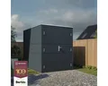 Produktbild: Fahrradgarage Bertilo HPL Design Bike Port 155 x 235 cm anthrazit