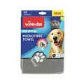 Produktbild: Vileda Pet Pro Microfibre Towel Mikrofasertuch 172665 , 1 Packung = 1 Tuch, 45 x 70 cm, Größe: M
