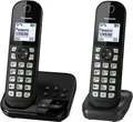 Produktbild: Panasonic KX-TGC462GB,schwarz,schnurlos,DECT-Telefon, mit Ladestation, BRANDNEU