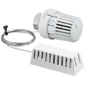 Produktbild: Uni Lh Thermostat 7-28 Grad C, Skala 0-5 Mit Nullstellung, Fernfühler 2m, Weiß - Oventrop