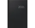 Produktbild: BRUNNEN Buchkalender Buchkalender 796 A5 1 Woche/2 Seiten Balacron schwarz 2026