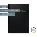 Produktbild: BRUNNEN 1079660906 Buchkalender Mod. 796, 2026, A5, Wochenbuch 2S/1W
