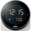 Produktbild: Braun BC24W-DCF Funk Wecker Schwarz, Weiß