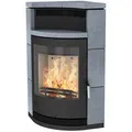 Produktbild: Fireplace  Kaminofen  Zeitbrandofen  Lyon  Speckstein  gussgrau  (8  kW)