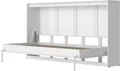 Produktbild: SMARTBett Schrankbett Classic 100x200cm Horizontal Weiss