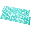 Produktbild: LINEX Buchstabenschablonen-Set grün