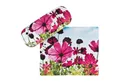 Produktbild: von Lilienfeld Brillenetui Blumenwiese Etui Brillenputztuch Hardcase mit Stoff bezogen, Hochwertiges Putztuch mit demselben Motiv