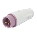 Produktbild: GEWISS 60064 mobiler Stecker gerade geschützt CEE 2P 16A 20-25V 50/60H IP44