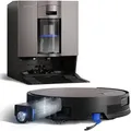 Produktbild: ECOVACS DEEBOT X11 OmniCyclone Schwarz Saug-Wisch-Roboter mit Reinigungsstation