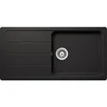 Produktbild: Schock Einbauspüle Fomhaus D-100L A Nero - Auflagespüle - Schwarz