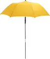 Produktbild: FARE Strand-Sonnenschirm Travelmate Camper Lichtschutzfaktor UPF 50+ Koffertauglich Regenfest Fiberglas 725g, Farbe:Gelb
