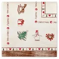 Produktbild: Sovie HOME  Serviette Nostalgie aus Linclass® Airlaid 40 x 40 cm, 12 Stück - Weihnachten