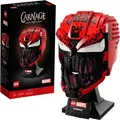 Produktbild: LEGO 76199 Marvel Spider-Man Carnage Maske Bauset für Erwachsene, Sammlerstück, Geschenkidee für Sammler - Schwarz/Rot