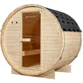 Produktbild: Artsauna Fasssauna, Natur, Holz, 191x193x120 cm, Freizeit, Wellness, Sauna