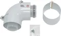 Produktbild: Vaillant Bogen 87 Grad 60/100mm PP 303916 Lüftungssysteme Bogen