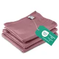 Produktbild: ELEXACLEAN Geschirrtücher Microfaser (3er Set, 68x42 cm, alt-rosa/rosé) saugstark, waschbar bis 60°C, Geschirrhandtücher, Handtücher Küche modern