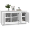 Produktbild: Sideboard Weiß 102x35x55 Cm Spanplatte Kommode