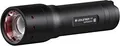 Produktbild: LED LENSER Taschenlampe P7 | 650 Lumen | 400 m Reichweite | Advanced Focus | Aluminium schwarz | IP54 | 131 mm | 4x AAA