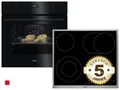 Produktbild: AEG AB12B Set Backofen BEK43511XB + Glaskeramikkochfeld HK634060XB