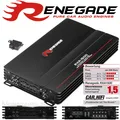 Produktbild: Renegade 1500 Watt 5-Kanal Auto Verstärker Endstufe 4 x 200 + 700 Watt RXA1500