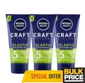 Produktbild: Nivea Men Elastic Hair Gel Creates Flexible Messy Looks Matt Effect 150ml 3er...
