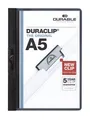 Produktbild: DURABLE Hefter Durable Klemm-Mappe A5 sw 30Blatt DURACLIP transp.Deckblatt