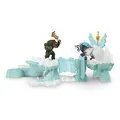 Produktbild: SCHLEICH 42497 Angriff auf die Eisfestung, ab 7 Jahren, ELDRADOR Creatures - Spielset, 6 Teile