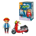 Produktbild: BABY born Minis Scooter-Spielset mit Minis-Puppe Simon mit Roller und Helm, 906118 Zapf Creation