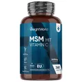 Produktbild: MSM Vitamin C Tabletten - 360Stk - 2400mg - Immunsystem Unterstützung